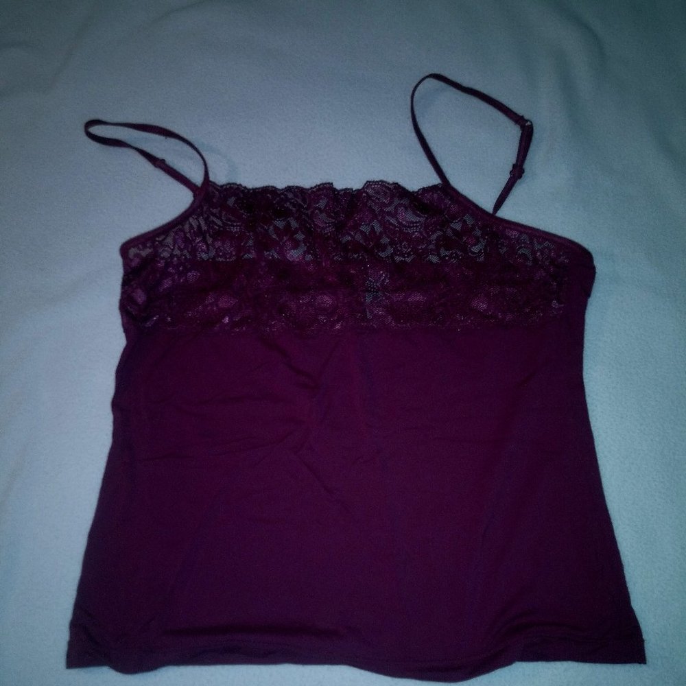Burgundy Camisole